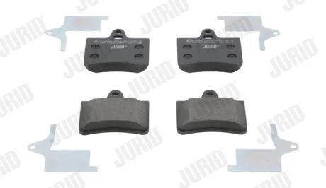 Комплект тормозных колодок Jurid/Bendix 573028J