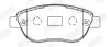 Гальмівні колодки передні Citroen C3, C4, Xsara, Picasso / Peugeot 1007, 206, 207, 307, Partner Jurid/Bendix 573031J (фото 1)