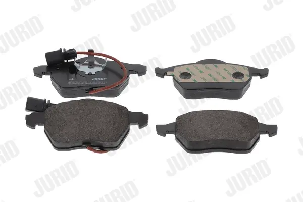 Гальмівні колодки передні Audi A4,A6 / VW Passat B5 / Skoda Superb I Jurid/Bendix 573037J (фото 1)