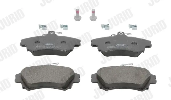 Гальмівні колодки передні Volvo S40 / Mitsubishi Carisma, Colt / Smart Forfour Jurid/Bendix 573039J (фото 1)