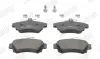 Гальмівні колодки передні Volvo S40 / Mitsubishi Carisma, Colt / Smart Forfour Jurid/Bendix 573039J (фото 1)