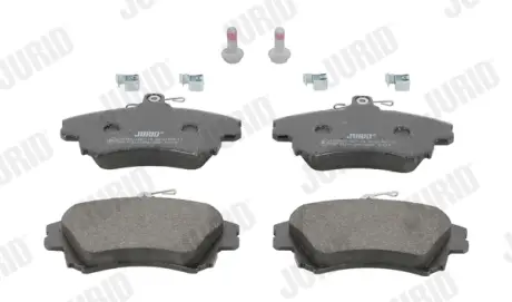 Гальмівні колодки передні Volvo S40 / Mitsubishi Carisma, Colt / Smart Forfour Jurid/Bendix 573039J
