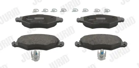 Гальмівні колодки передні Peugeot 206, 306 / Citroen Xsara Jurid/Bendix 573051J