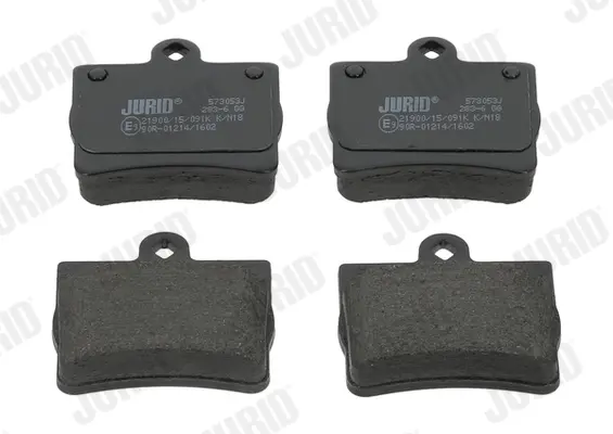 Гальмівні колодки задні Mercedes C-Class, E-Class Jurid/Bendix 573053J (фото 1)