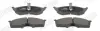 Гальмівні колодки передні Dodge Caravan, Intrepid, Nepn / Chrysler Voyager Jurid/Bendix 573072J (фото 1)