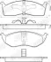Гальмівні колодки передні Dodge Caravan, Intrepid, Nepn / Chrysler Voyager Jurid/Bendix 573072J (фото 2)