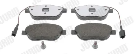 Гальмівні колодки передні Fiat Bravo, Doblo, Fiorino, Punto, Multipla, Linea, Abarth / Lancia Jurid/Bendix 573075J