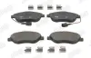 Гальмівні колодки передні Fiat Bravo, Stilo / Alfa Romeo Mito, Lancia, Delta Jurid/Bendix 573076J (фото 1)