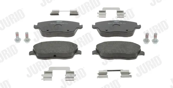 Гальмівні колодки передні VW Polo Skoda Fabia, Roomster / Seat Cordoba, Ibiza Jurid/Bendix 573101J (фото 1)