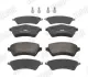 Гальмівні колодки передні Renault Alaskan / Nissan Navara, NP300 / Land Rover Freelander I Jurid/Bendix 573102J (фото 1)