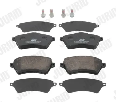 Гальмівні колодки передні Renault Alaskan / Nissan Navara, NP300 / Land Rover Freelander I Jurid/Bendix 573102J