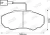 Гальмівні колодки передні Peugeot Boxer / Citroen Jumper / Fiat Ducato Jurid/Bendix 573113J (фото 2)