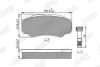 Комплект тормозных колодок Jurid/Bendix 573115J (фото 1)