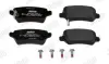 Гальмівні колодки задні Opel Astra, Combo, Meriva, Zafira / KIA Venga / Chrysler Concorde / Chevrole Jurid/Bendix 573122J (фото 2)