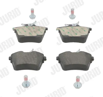 Гальмівні колодки задні Peugeot 407,607 / Citroen C5 Jurid/Bendix 573133J (фото 1)
