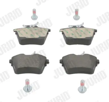 Гальмівні колодки задні Peugeot 407,607 / Citroen C5 Jurid/Bendix 573133J