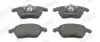 Гальмівні колодки передні Citroen C4 Peugeot 207/208/3008/307/308/408/RCZ Jurid/Bendix 573134J (фото 1)