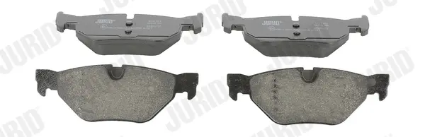 Гальмівні колодки задні BMW 1-Series, 3-Series, X1 Jurid/Bendix 573139J (фото 1)