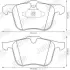 Гальмівні колодки передні Ford Galaxy, S-Max / Volvo S60, S80, V60, V70, XC70 Jurid/Bendix 573179J (фото 2)