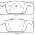 Гальмівні колодки передні Ford Mazda 3, 5 / Ford Focus, C-Max / Volvo V50 Jurid/Bendix 573209J (фото 2)