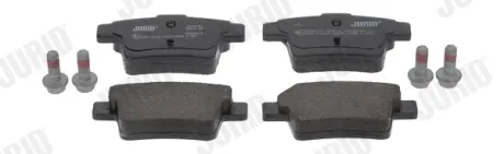Гальмівні колодки задні Ford Mondeo III / Jaguar X-Type I (2000->) Jurid/Bendix 573218J