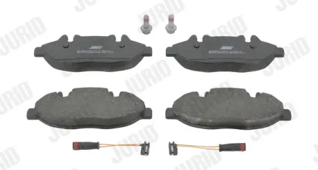Гальмівні колодки передні Mercedes Vito W639 Jurid/Bendix 573221J