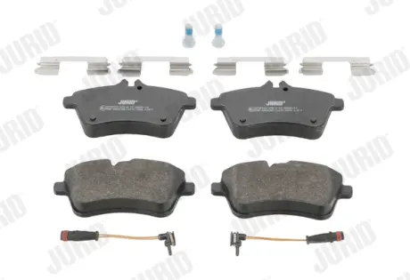 Гальмівні колодки передні Mercedes A-Class, B-Class Jurid/Bendix 573230J