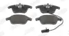 Гальмівні колодки передні Audi A4, A5 Jurid/Bendix 573258J (фото 1)