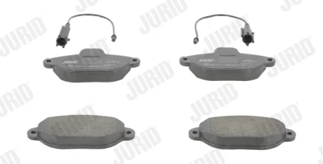Комплект тормозных колодок Jurid/Bendix 573267J