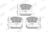 Комплект тормозных колодок Jurid/Bendix 573269J (фото 1)