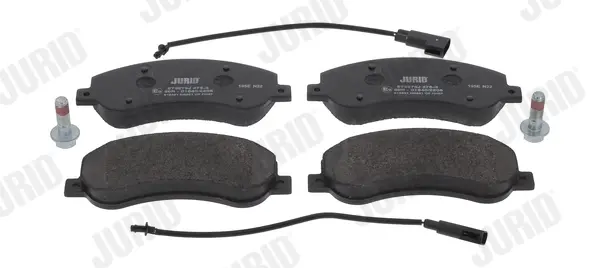 Гальмівні колодки передні VW Amarok / Ford Transit Jurid/Bendix 573275J (фото 1)