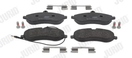 Гальмівні колодки передні Fiat Scudo / Citroen Jumpy / Peugeot Expert Jurid/Bendix 573280J