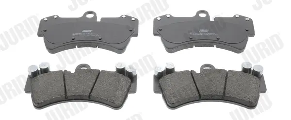 Гальмівні колодки передні Porsche Cayenne / VW Touareg / Audi Q7 (2002->) Jurid/Bendix 573282J (фото 1)