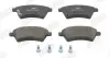 Гальмівні колодки передні Suzuki SX4 / Fiat Sedici Jurid/Bendix 573288J (фото 1)