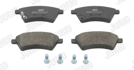 Гальмівні колодки передні Suzuki SX4 / Fiat Sedici Jurid/Bendix 573288J