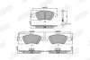 Комплект тормозных колодок Jurid/Bendix 573291J (фото 1)