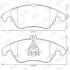 Гальмівні колодки передні Mercedes C-Class (W204, S204), CLS (C218, X218), E-Class (W212, S218) Jurid/Bendix 573291JC (фото 3)