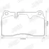 Гальмівні колодки передні VW Touareg / Seat Leon / Audi TT Jurid/Bendix 573296J (фото 2)