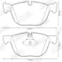 Гальмівні колодки передні BMW X5, X6 Jurid/Bendix 573300J (фото 2)