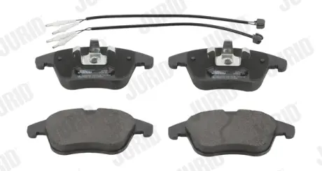 Гальмівні колодки передні Citroen C5 / Peugeot 508 Jurid/Bendix 573311J
