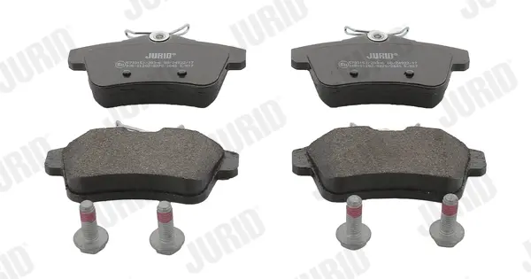 Гальмівні колодки задні Citroen C4 / Peugeot 3008, 5008 Jurid/Bendix 573315J (фото 1)