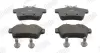 Гальмівні колодки задні Citroen C4 / Peugeot 3008, 5008 Jurid/Bendix 573315J (фото 1)
