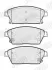 Гальмівні колодки передні Opel Astra, Mokka / Chevrolet Volt, Cruze Jurid/Bendix 573325J (фото 1)