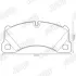Гальмівні колодки передні Porsche Cayenne, Macan, Panamera / VW Touareg Jurid/Bendix 573329JC (фото 1)