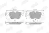 Гальмівні колодки передні Jaguar XK, S-Type, XF, XJ, XK Jurid/Bendix 573336J (фото 1)
