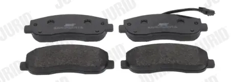 Гальмівні колодки передні Renault Master III / Opel Movano (02/2010->) / Nissan NV400 Jurid/Bendix 573357J
