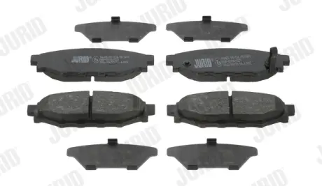 Гальмівні колодки задні Subaru Impreza, Forester, Legacy, Outback, XV Jurid/Bendix 573380J