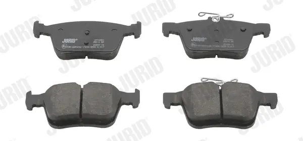 Гальмівні колодки задні Audi A3, Q2, TT / Seat Leon, Ateca / VW Golf VII Jurid/Bendix 573409J (фото 1)
