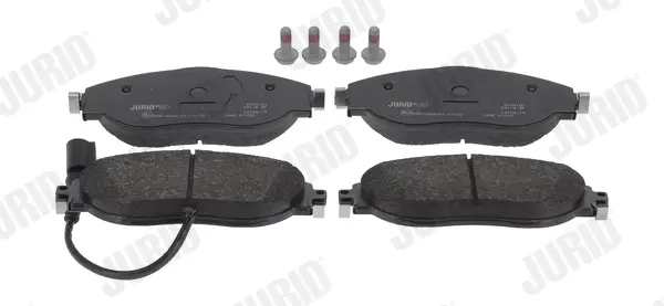 Гальмівні колодки передні VW Tiguan, Passat / Skoda Superb, Octavia, Kodiaq / Seat Leon Jurid/Bendix 573418J (фото 1)