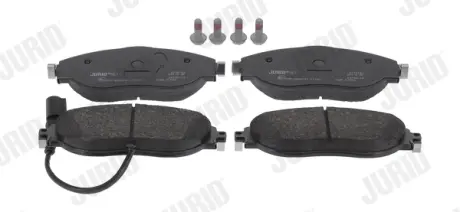 Гальмівні колодки передні VW Tiguan, Passat / Skoda Superb, Octavia, Kodiaq / Seat Leon Jurid/Bendix 573418J